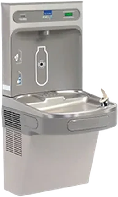 Wall-hung water fountain